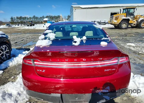 2018 Lincoln Mkz Reserve from USA, damaged, VIN 3LN6L5F92JR614002